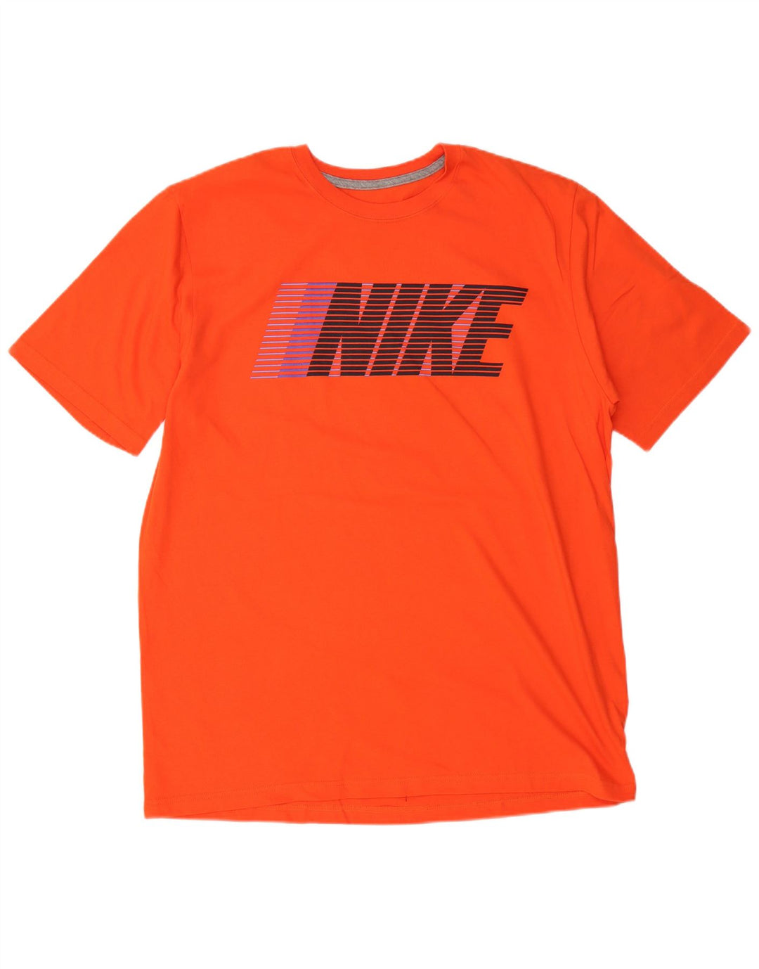 Tricou grafic pentru bărbați NIKE Regular Fit Top XL bumbac portocaliu