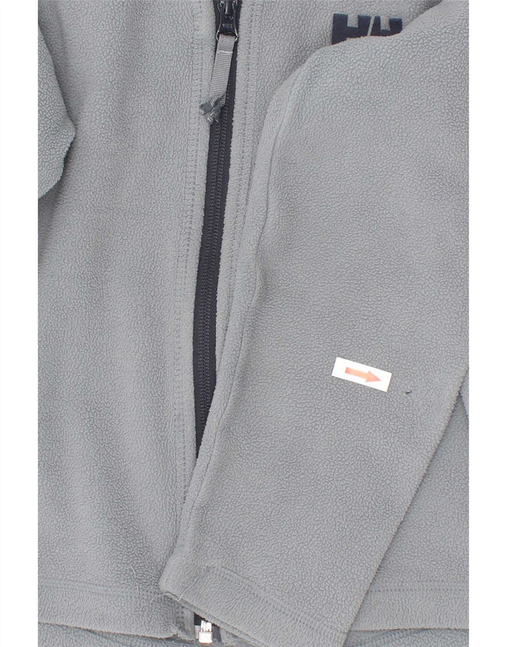 Jachetă fleece pentru băieți Helly Hansen 6-7 ani poliester gri
