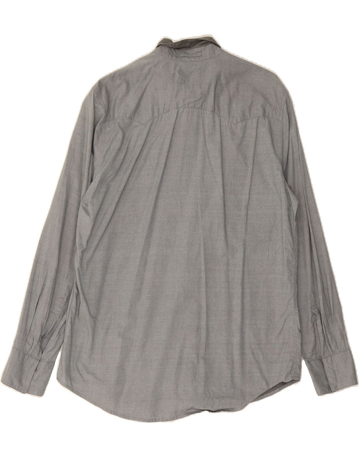 LEVI'S Mens Shirt XL Grey Cotton Vintage Levi's and Second-Hand Levi's from Messina Hembry 
