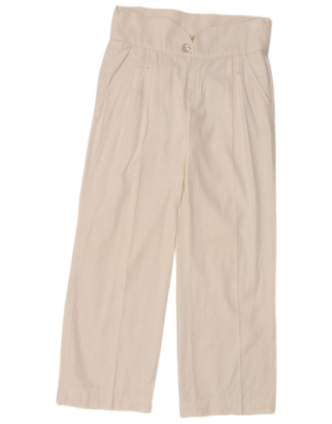 Pantaloni chino pentru femei MASSIMO DUTTI L30 L27 alb
