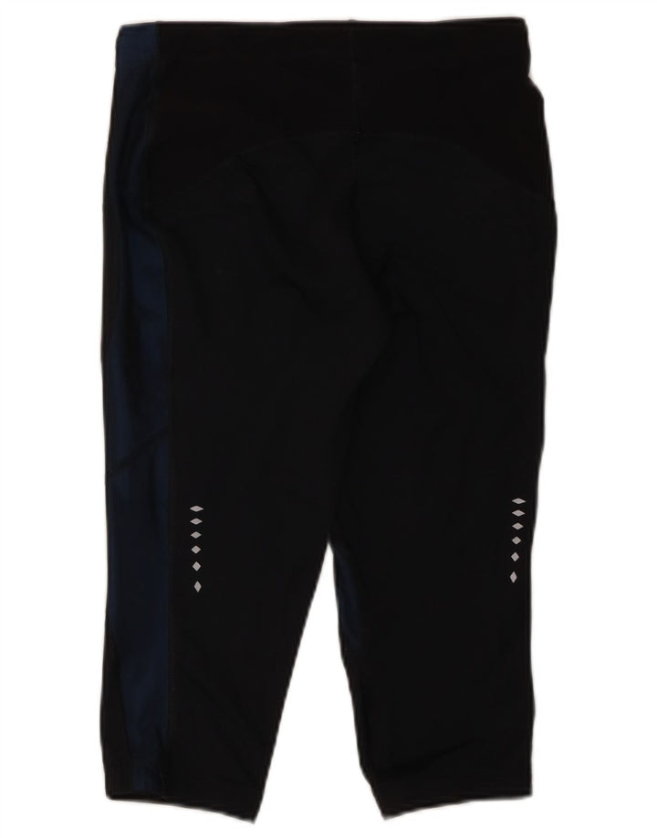 Leggings Capri Asics pentru femei UK 12 Poliester mediu negru