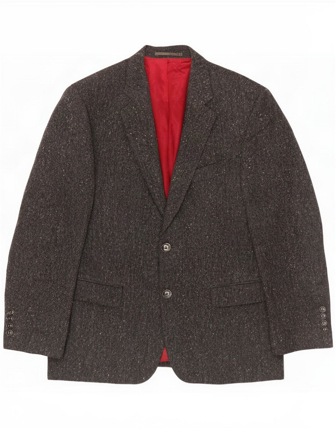 Magee Jachetă pentru bărbați scurtă cu 2 nasturi Mărimea 40 Medium Gri Flecked