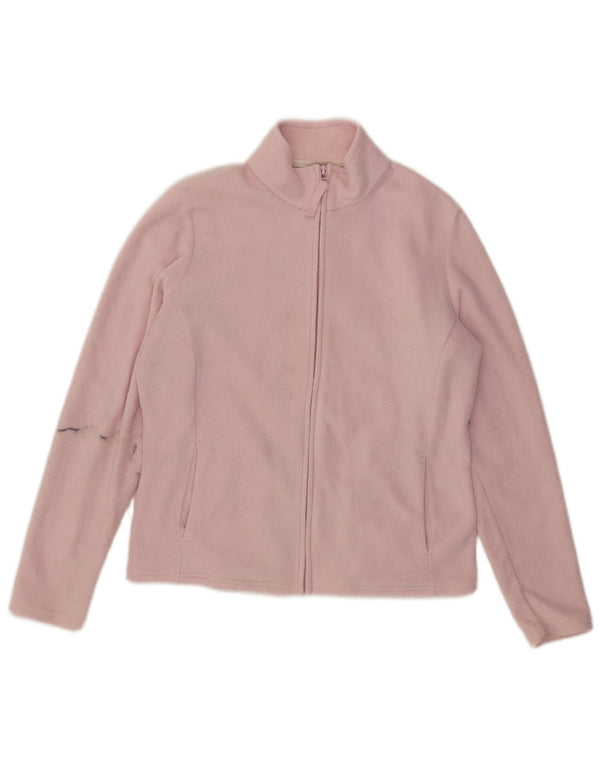 Jachetă fleece pentru femei Marks & Spencer UK 14, mare, roz, poliester