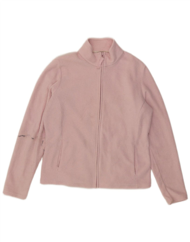 Jachetă fleece pentru femei Marks & Spencer UK 14, mare, roz, poliester