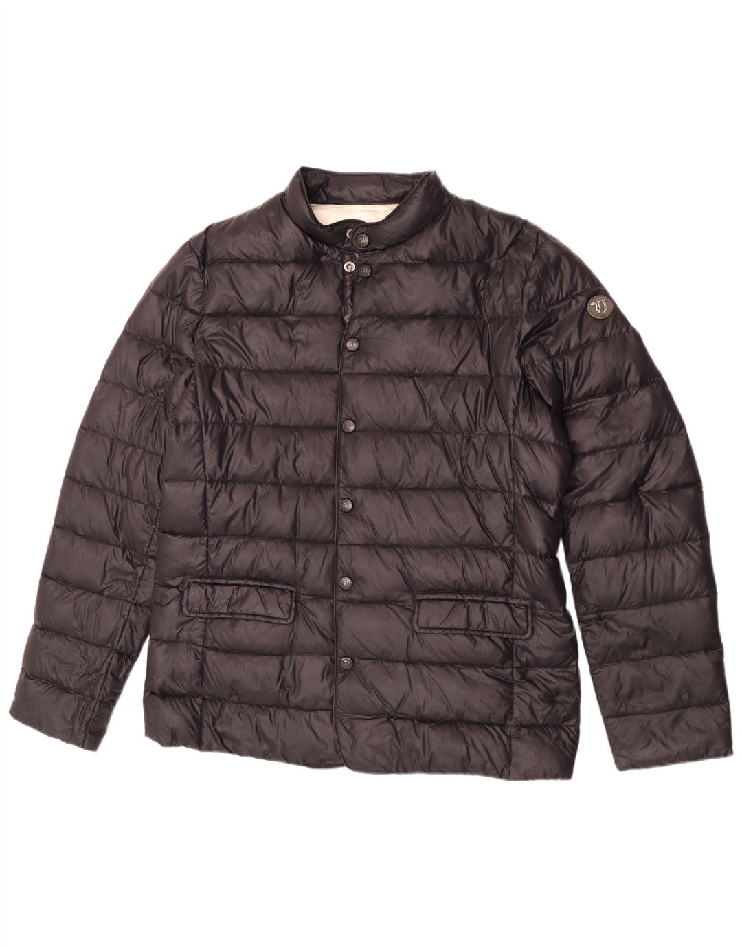 Jachetă căptușită pentru bărbați Trussardi Jeans IT 54 2XL Poliamidă neagră