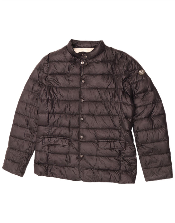 Jachetă căptușită pentru bărbați Trussardi Jeans IT 54 2XL Poliamidă neagră