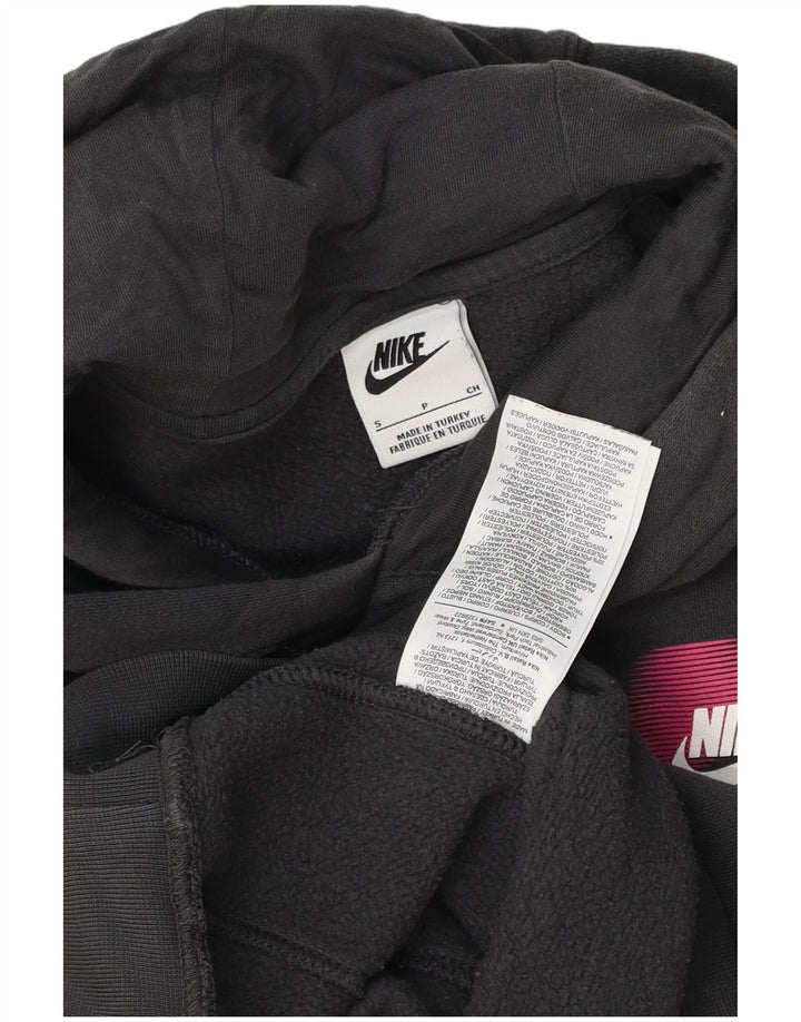 Pulover Nike Grafic pentru bărbați, bumbac mic, gri