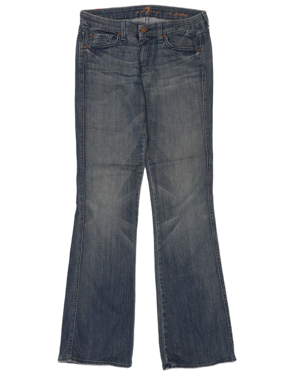 Blugi evazați pentru femei 7 For All Mankind L32 L34 Bumbac albastru