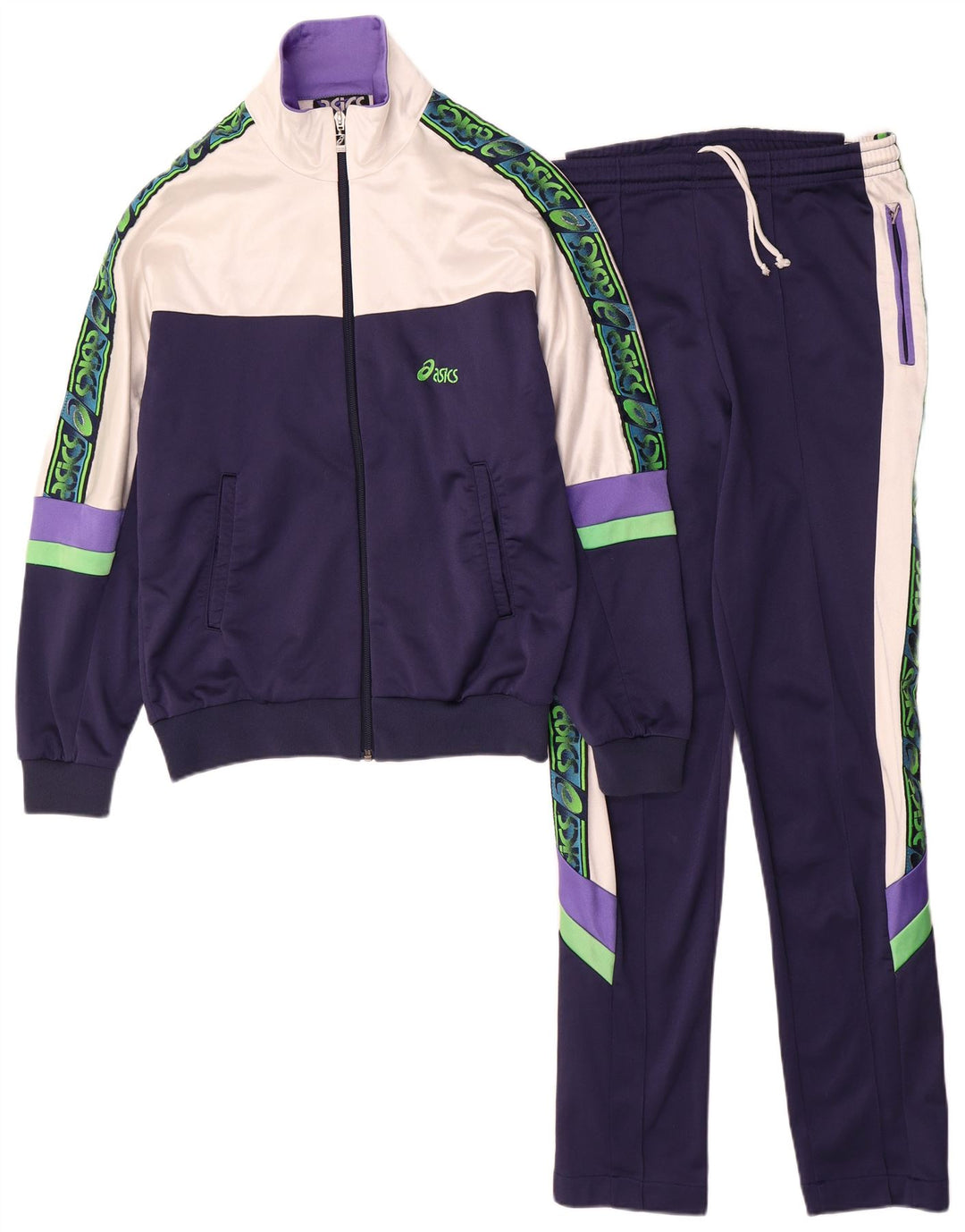 Trening complet Asics pentru femei IT 46, mare, albastru marin, poliamidă color bloc