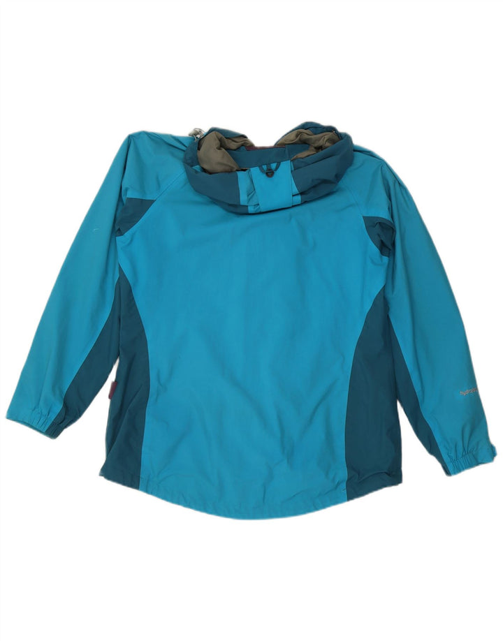Sprayway jachetă de vânt cu glugă pentru femei UK 12 Medium Blue Colorblock
