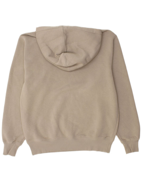 DICKIES Mens Loose Fit Hoodie Jumper XS Beige Cotton