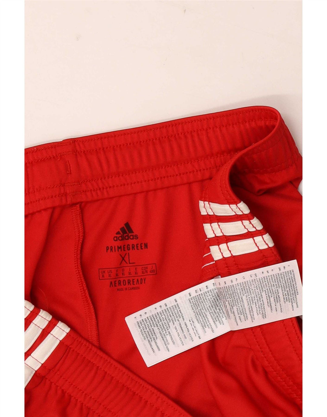 Pantaloni scurți Adidas Aeroready Sport XL poliester roșu