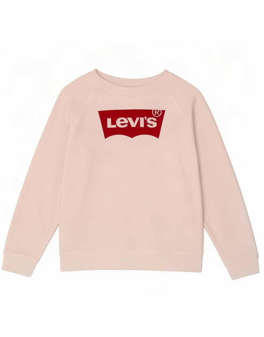 Levi's Pulover cu grafic pentru femei UK 14 Bumbac alb mediu