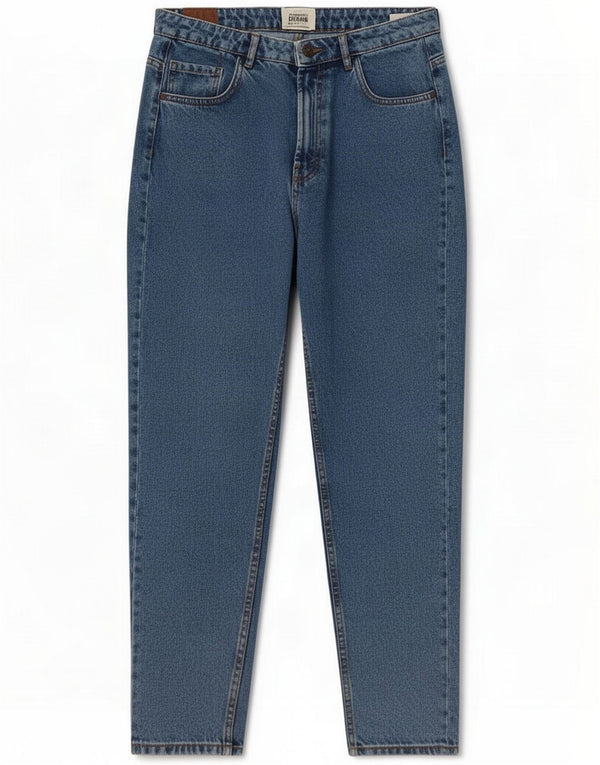 Zara Womens Trafaluc Tapered Tapered Jeans EU 42 Large W32 L28 Blue
