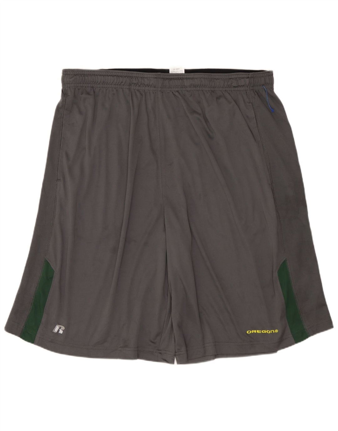 Pantaloni scurți sport pentru bărbați RUSSELL ATHLETIC 2XL, gri, poliester color bloc