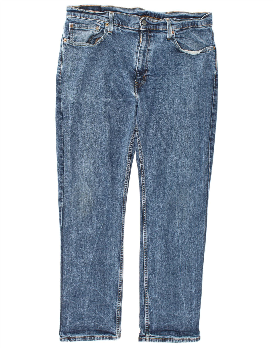 Blugi drepti pentru bărbați Levi's 514 W36 L30 Bumbac albastru