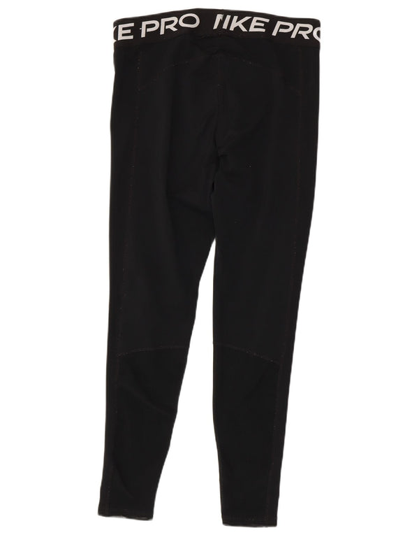 Leggings Nike Dri Fit Graphic pentru femei UK 14 Large Black