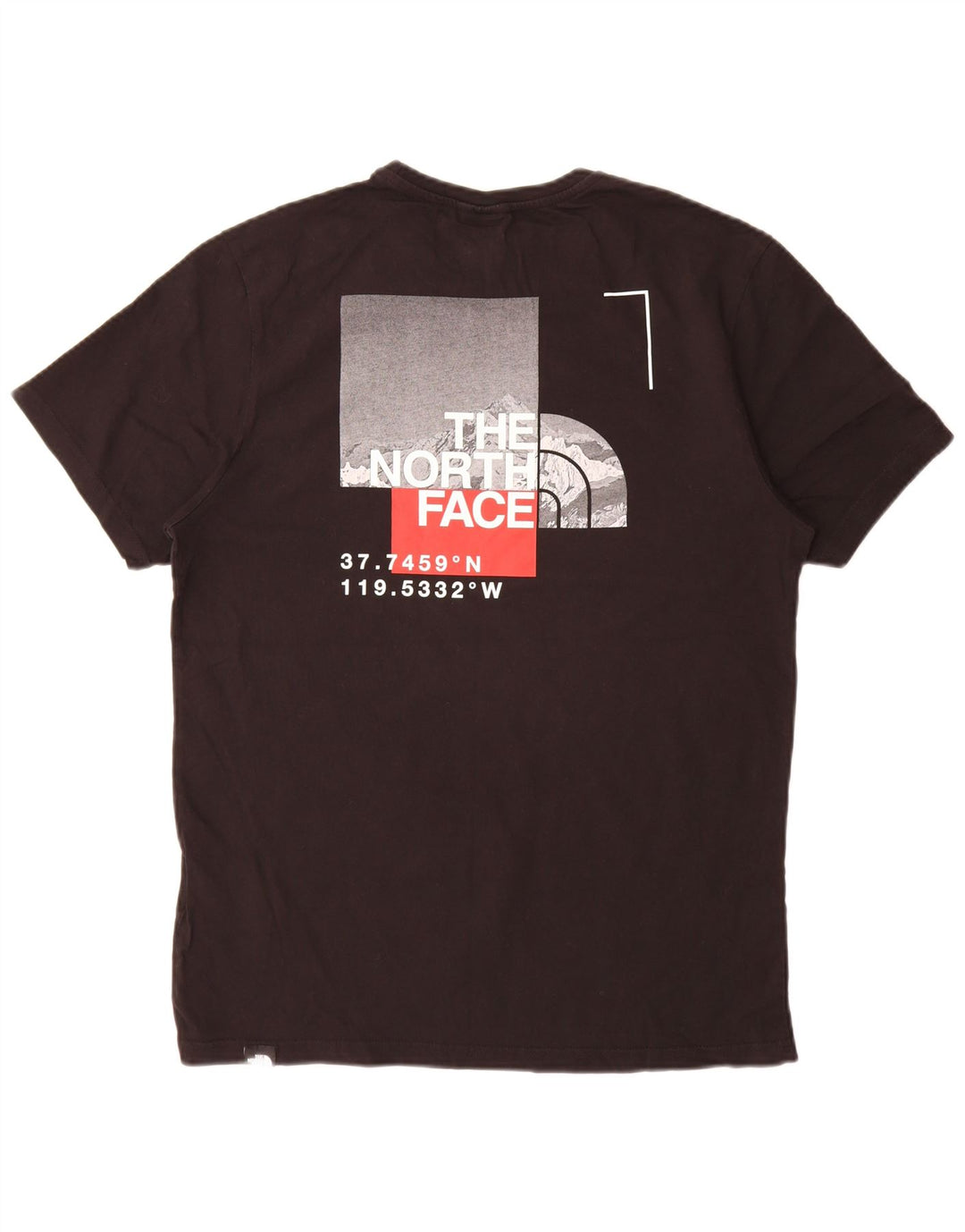 Tricou grafic pentru bărbați The North Face Top Medium Black Bumbac