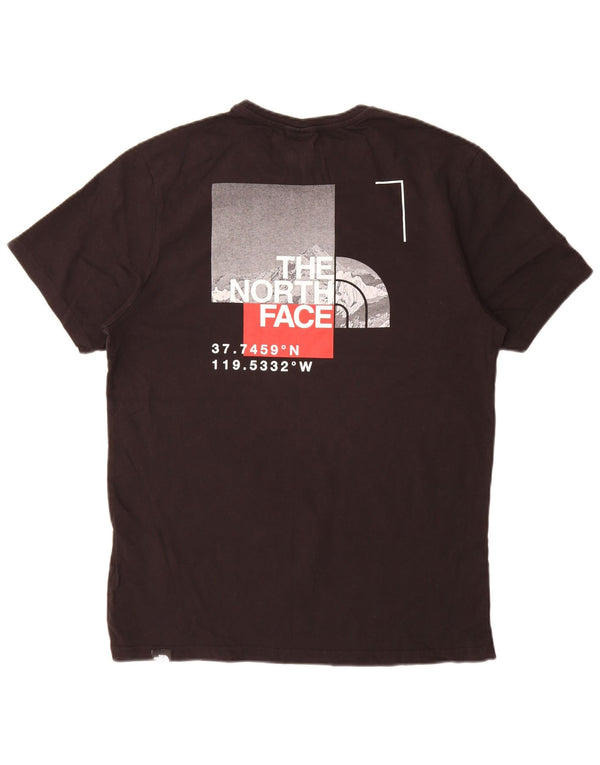 Tricou grafic pentru bărbați The North Face Top Medium Black Bumbac