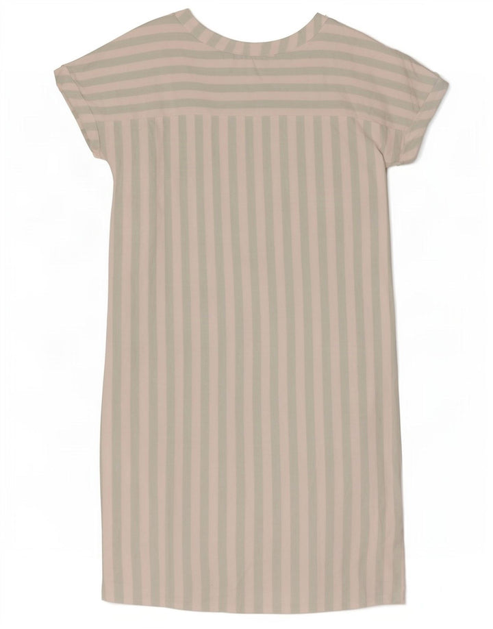 Max Mara Rochie Schimbată Femei EU 42 Acetat mare cu dungi albe