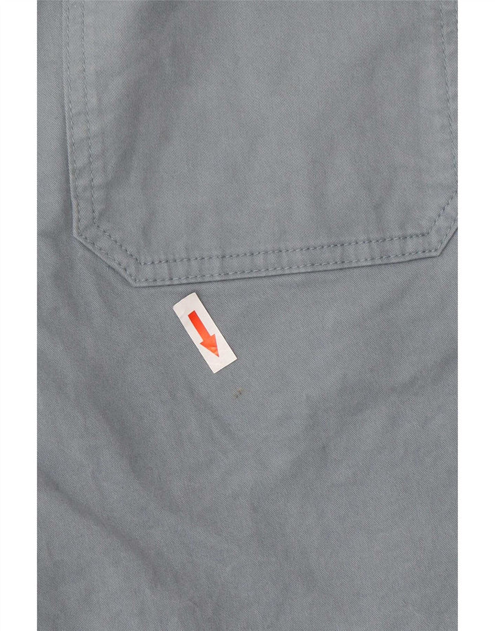 Pantaloni scurți chino pentru bărbați Marks & Spencer W34, mare, albastru, bumbac