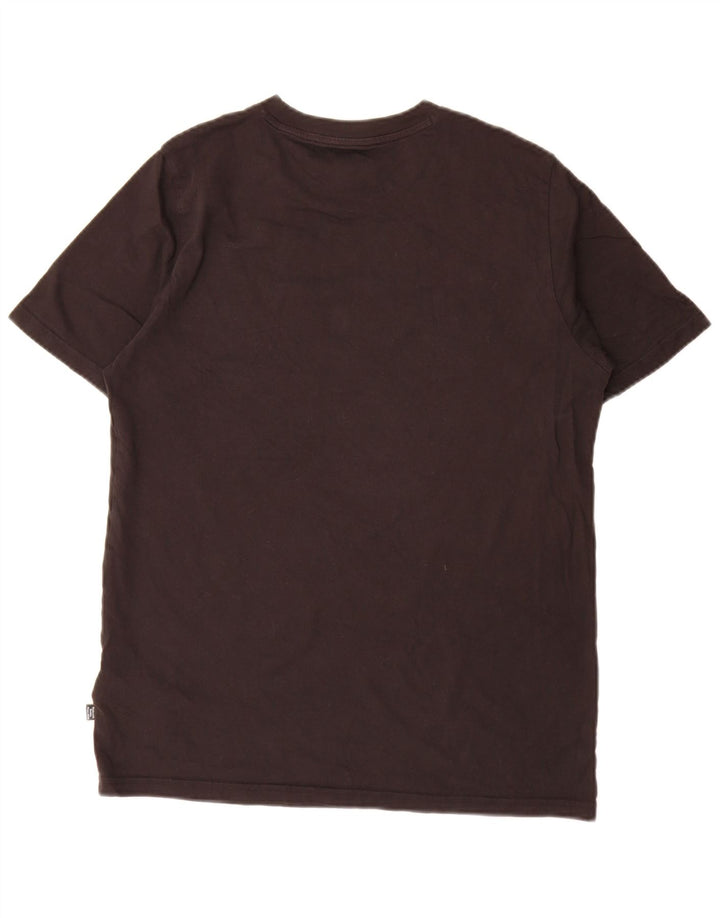 Tricou grafic Puma pentru bărbați Top mediu negru bumbac