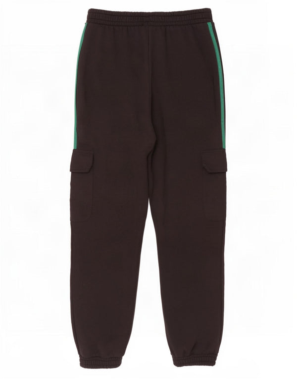 Pantaloni de trening cargo adidas pentru femei Joggeri UK 14 bumbac mediu negru