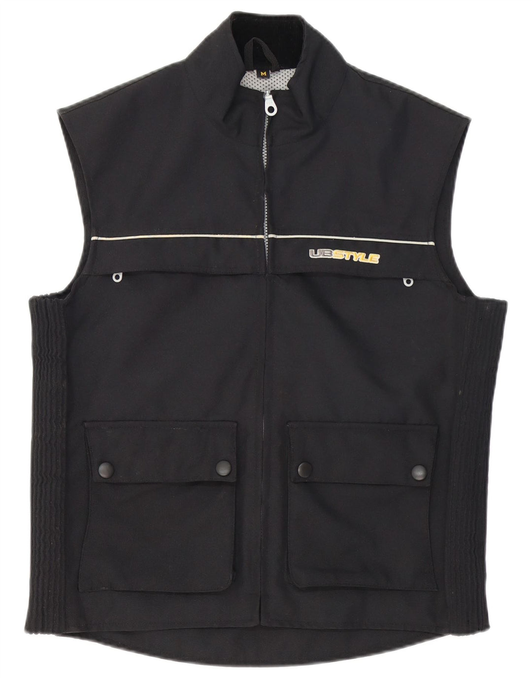 Gilet vintage pentru bărbați, UK 38 Medium Black