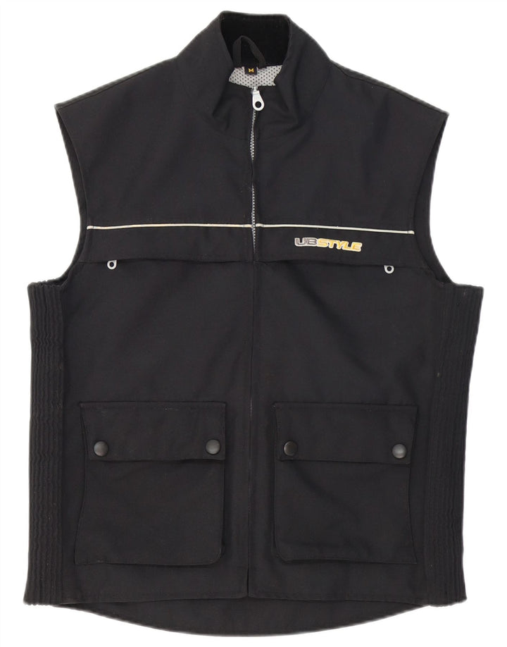 Gilet vintage pentru bărbați, UK 38 Medium Black