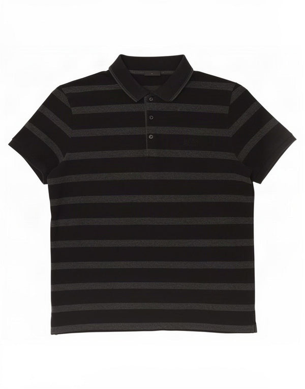 Cămașă polo Hugo Boss pentru bărbați, XL, cu dungi negre