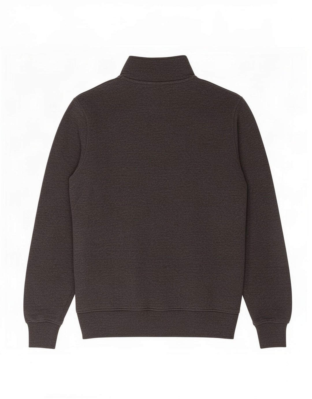 Pulover pentru bărbați Jack & Jones Core cu fermoar și gât, gri mediu