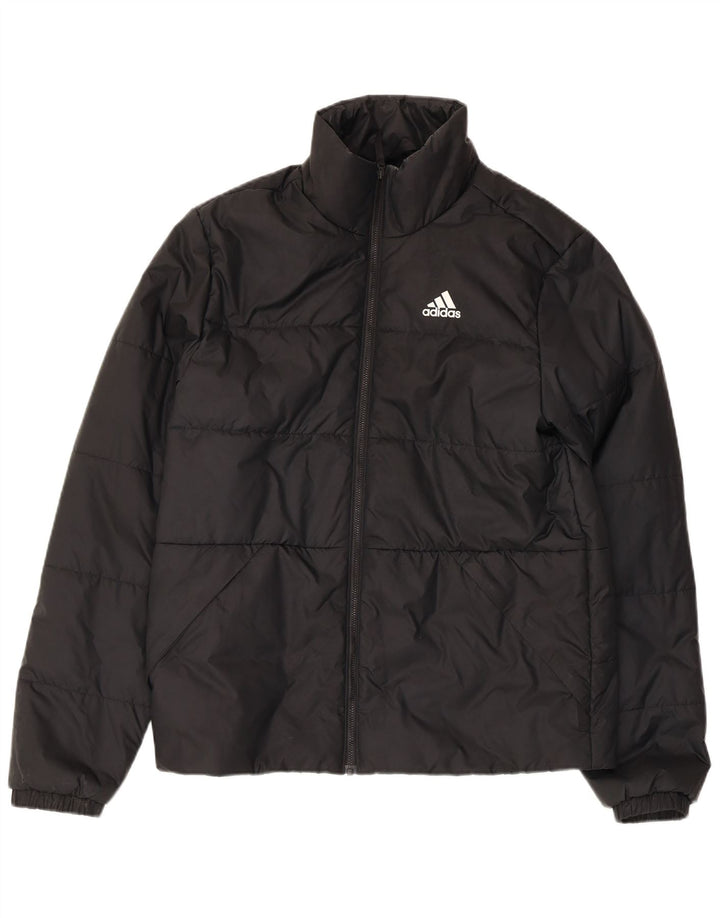 Jachetă căptușită pentru bărbați Adidas UK 36 Poliester negru mic