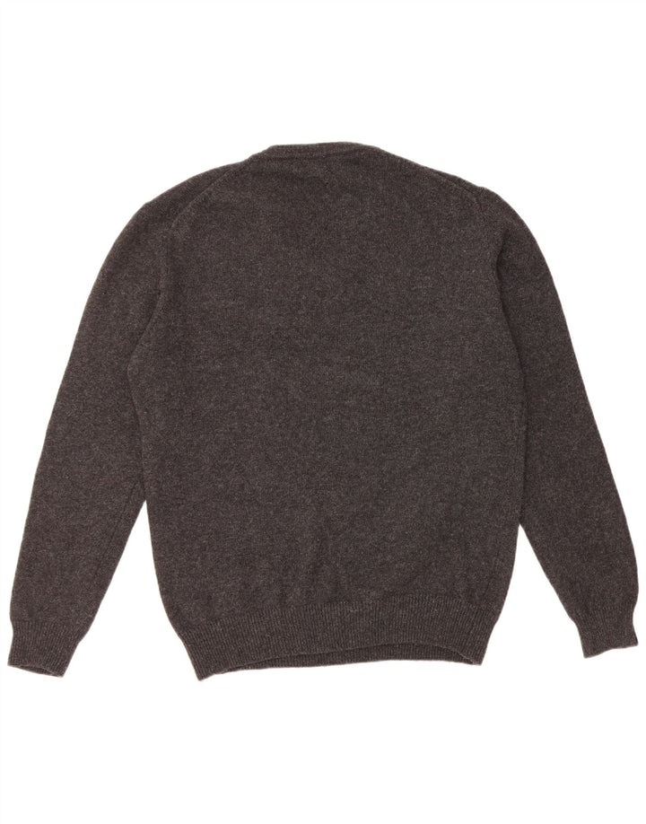 Pulover Fila pentru bărbați cu decolteu în V, XL, lână neagră