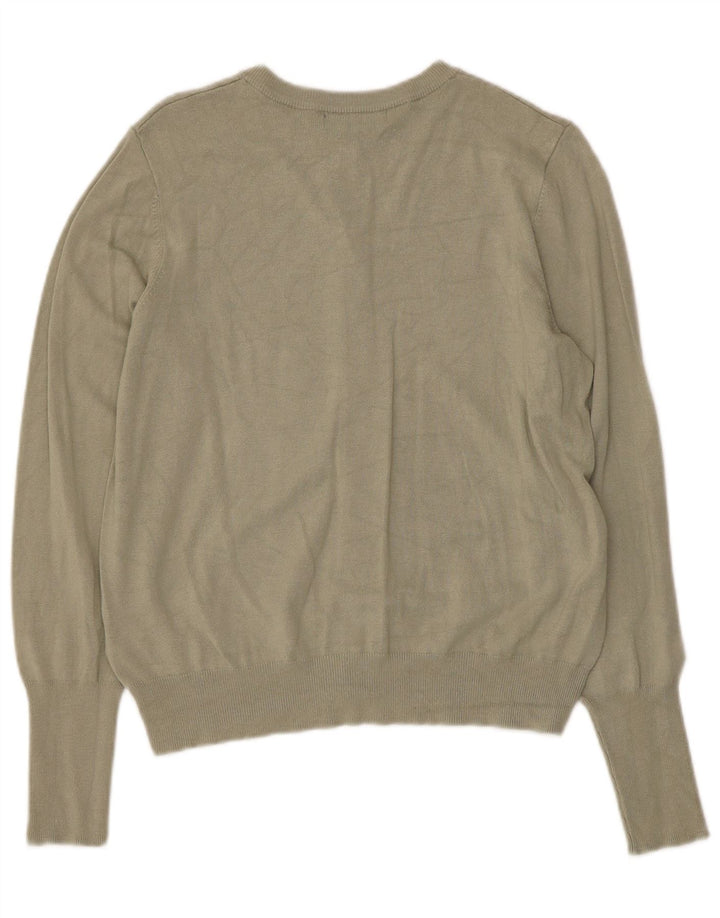 Pulover cardigan pentru femei Marks & Spencer UK 14 Medium Khaki Viscose