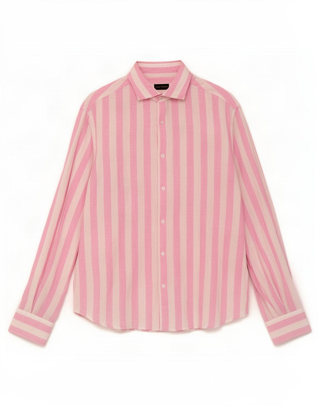 Cămașă Massimo Dutti pentru bărbați, XL, in dungi roz