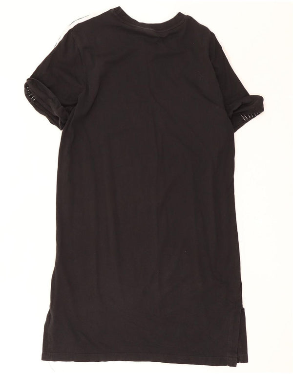 Rochie tricou Adidas pentru femei UK 14 Medium Black Bumbac