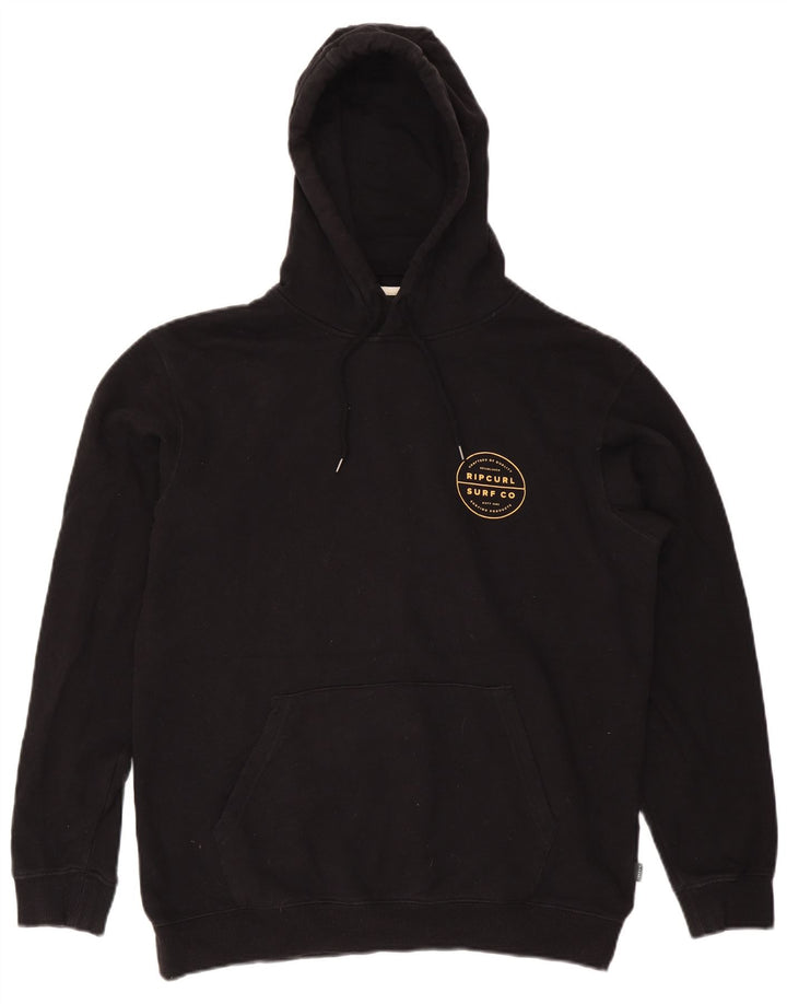 RIP CURL Hanoră grafică pentru bărbați, bumbac mediu negru