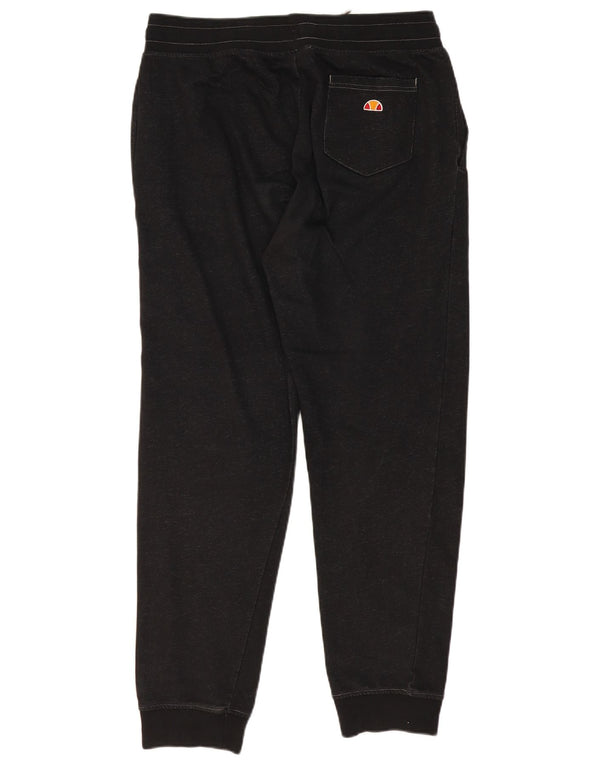 Pantaloni de trening grafic pentru femei Ellesse Pantaloni de jogging UK 20 2XL Bumbac negru