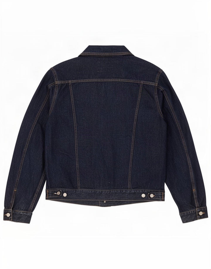 Jachetă de blugi pentru femei Benetton UK 18 XL bleumarin
