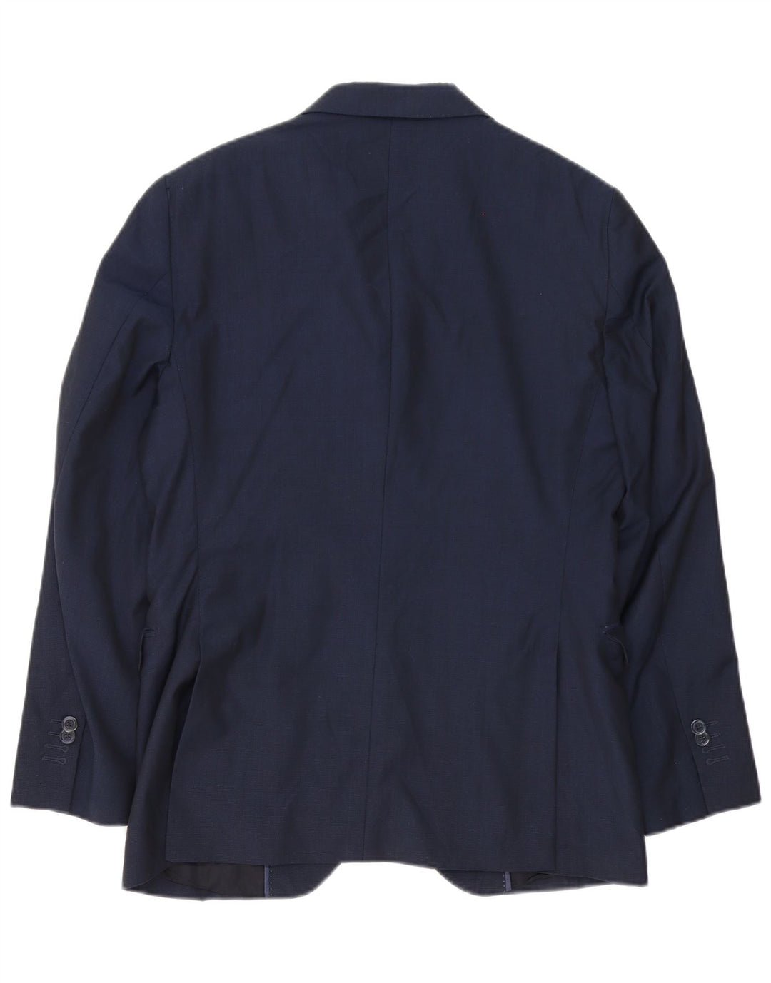 Massimo Dutti Jachetă pentru bărbați cu 2 nasturi IT 48 Lână medie bleumarin