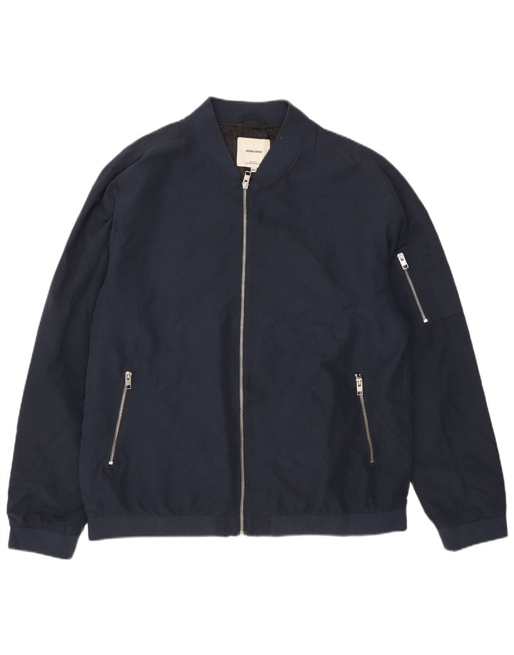 Jack & Jones Bomber Jacket pentru bărbați UK 44 2XL Bleumarin