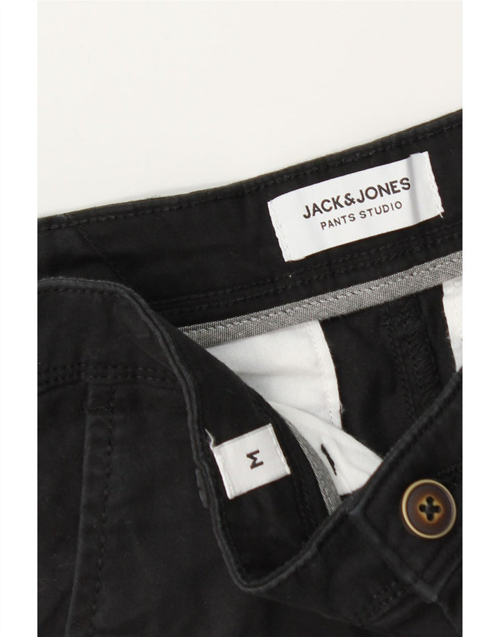 Pantaloni scurți chino pentru bărbați Jack & Jones Medium W32 Black