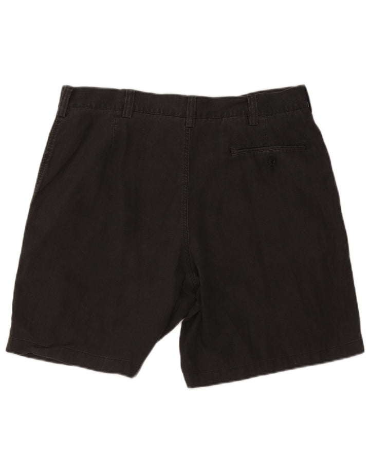 Marks & Spencer Pantaloni scurți chino pentru bărbați Blue Harbour W36 Large Navy Linen