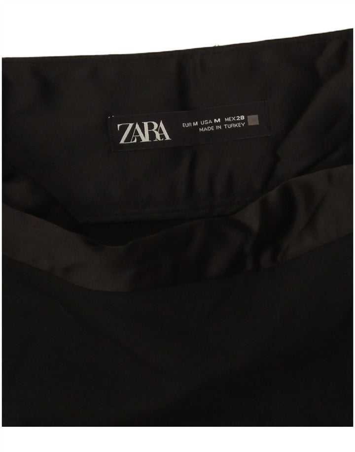 Pantaloni scurți casual pentru femei Zara Medium W28 Negru
