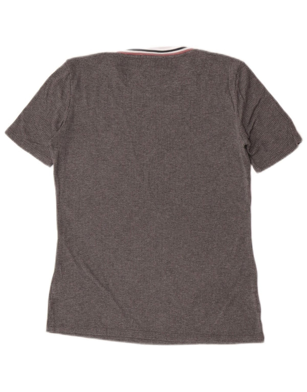 Massimo Dutti Tricou pentru femei Top UK 10 Small Gri