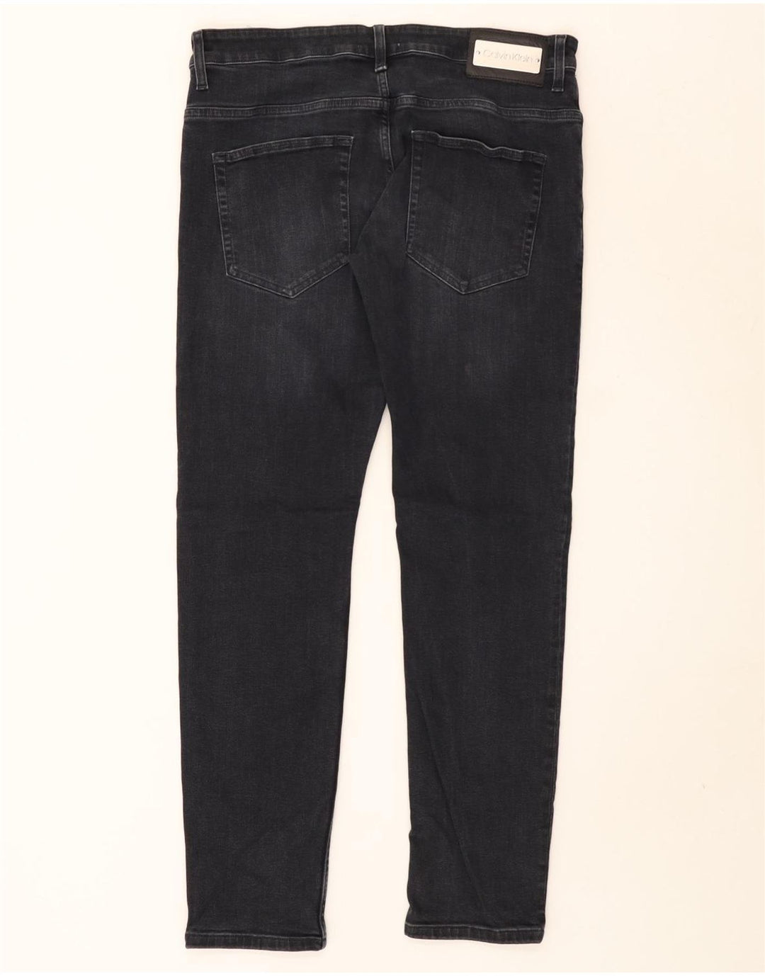 Blugi slim pentru bărbați Calvin Klein W33 L32 bumbac negru