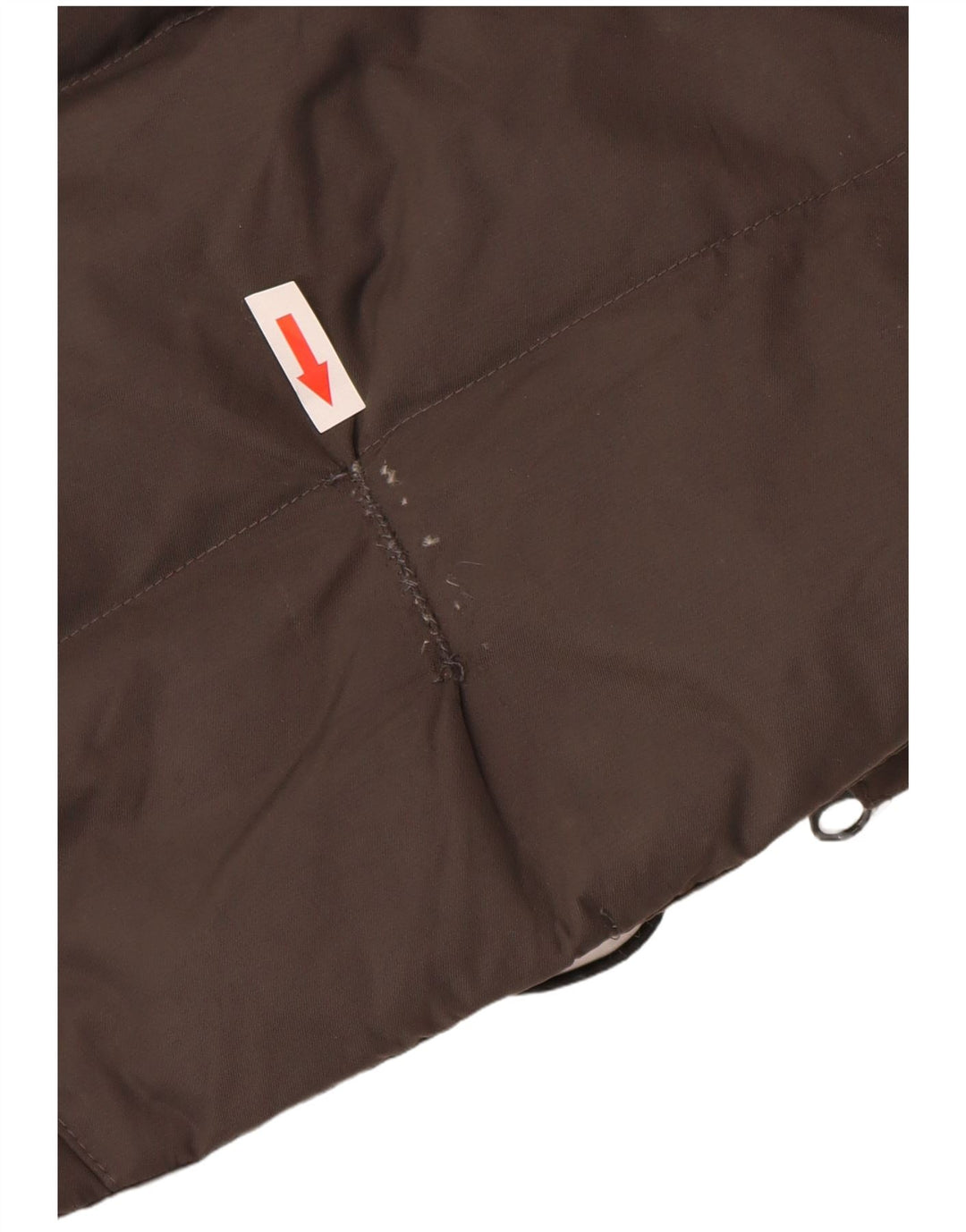 Jack Wolfskin Jachetă căptușită cu glugă pentru femei UK 12/14 Maro mediu Poliamidă