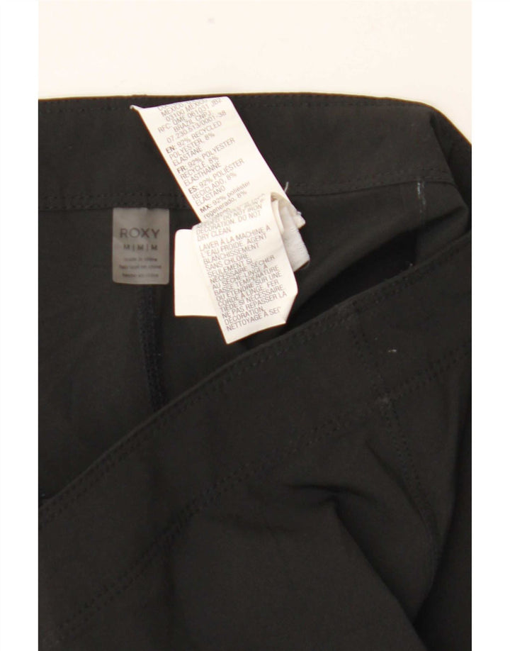 Pantaloni scurți de înot Roxy pentru femei UK 14 Poliester mediu negru