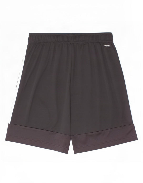 Pantaloni scurți sport Aeroready Adidas pentru băieți 13-14 ani, negru, poliester color bloc