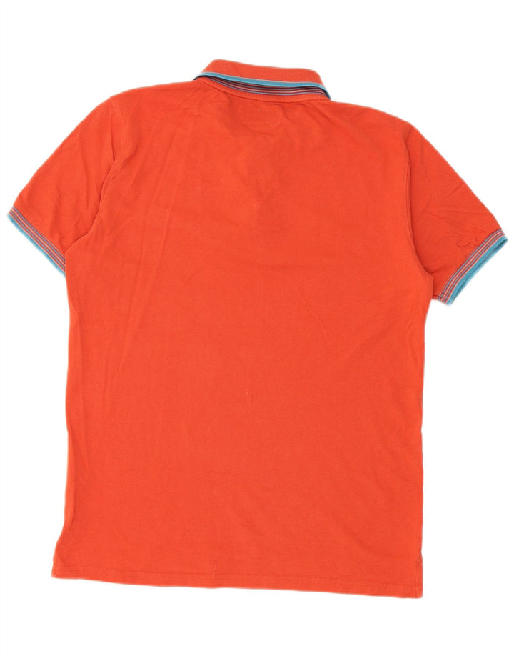 Tricou polo Marlboro Classics pentru bărbați portocaliu mediu